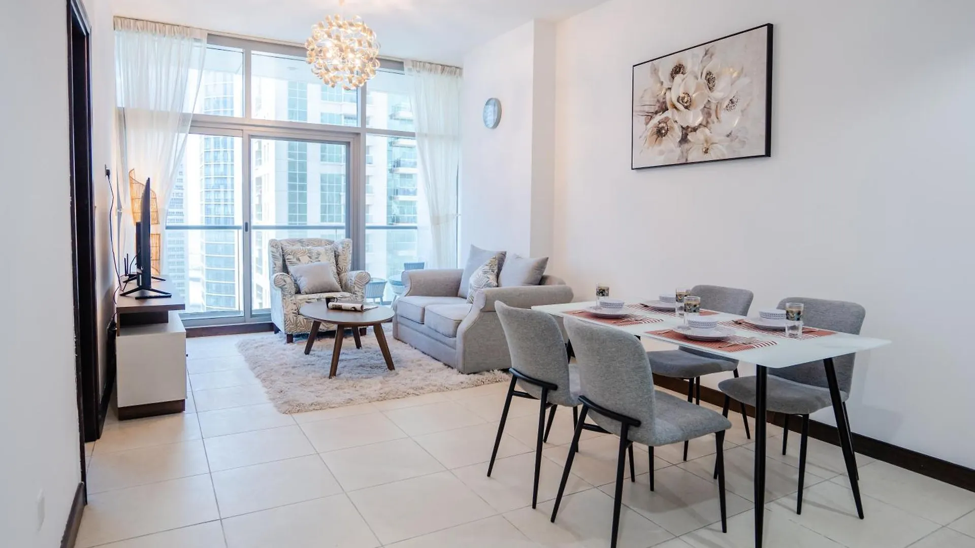 Apartmán 1Br Apt Near Metro Jlt Pool Gym Fast Wi-Fi Dubaj Spojené arabské emiráty