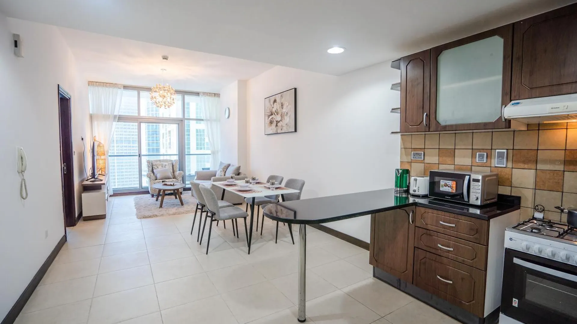 1Br Apt Near Metro Jlt Pool Gym Fast Wi-Fi Dubaj Spojené arabské emiráty